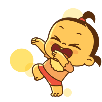 Atıştırmalık yiyen çocuklar animasyonu